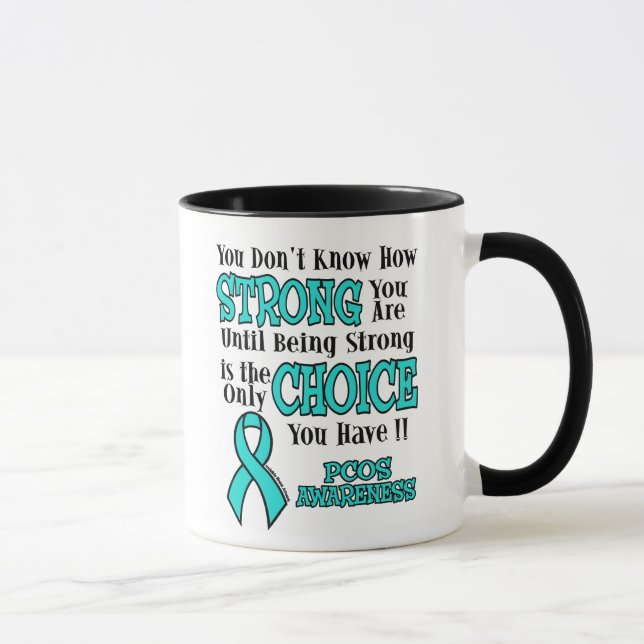 Starkt/val...PCOS Mugg (Höger)