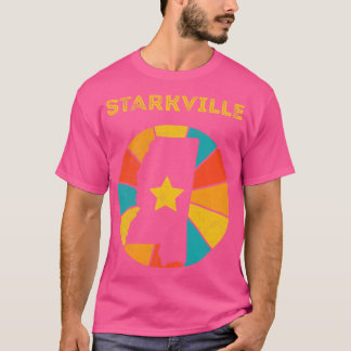 Starkville Mississippi Vintage Distress Souvenir T Shirt
