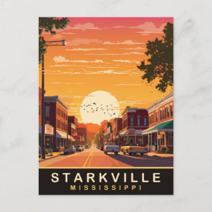 Starkville, Mississippi Vykort