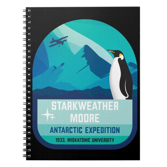 Starkweather-Moore Antarktis Expedition Anteckningsbok (Framsidan)