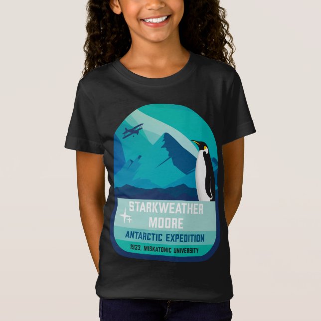 Starkweather-Moore Antarktis Expedition T Shirt (Framsida)