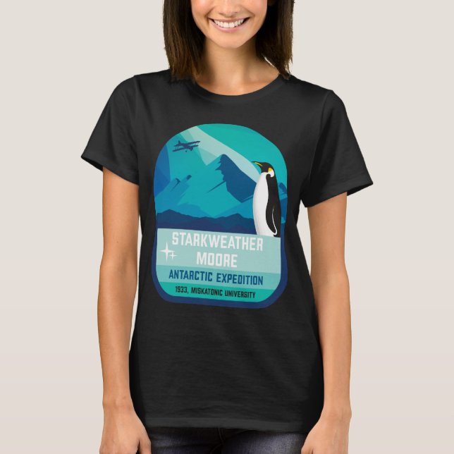 Starkweather-Moore Antarktis Expedition T Shirt (Framsida)