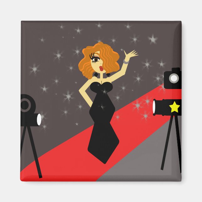 Starlet Hollywood Diva Magnet (Framsidan)