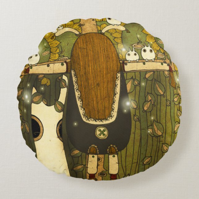 Starlight 2012 2 rund kudde (Framsidan)