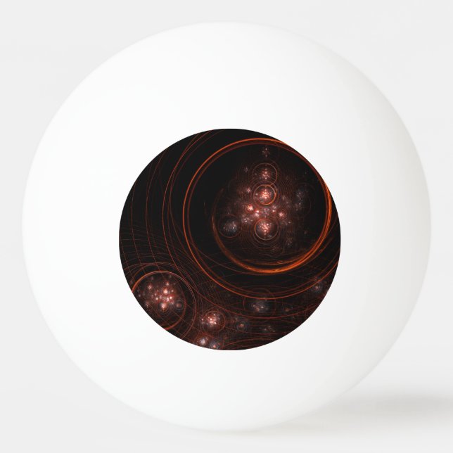 Starlight Abstrakt Art Pingisboll (Framsidan)