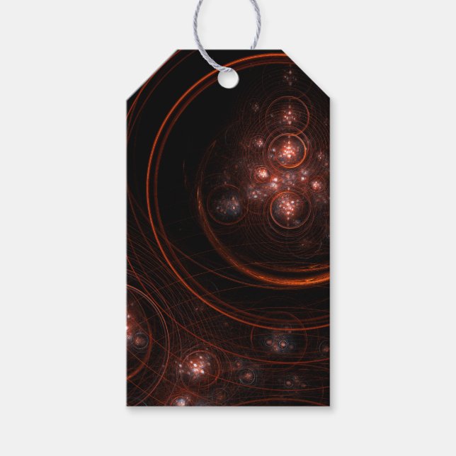 Starlight Abstrakt Art Presentetikett (Framsidan)