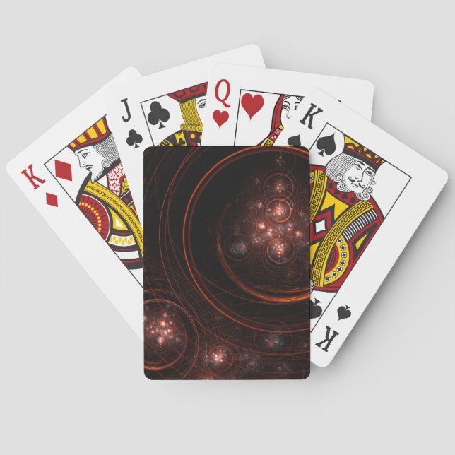 Starlight Abstrakt Art Spel Kort (Baksidan)