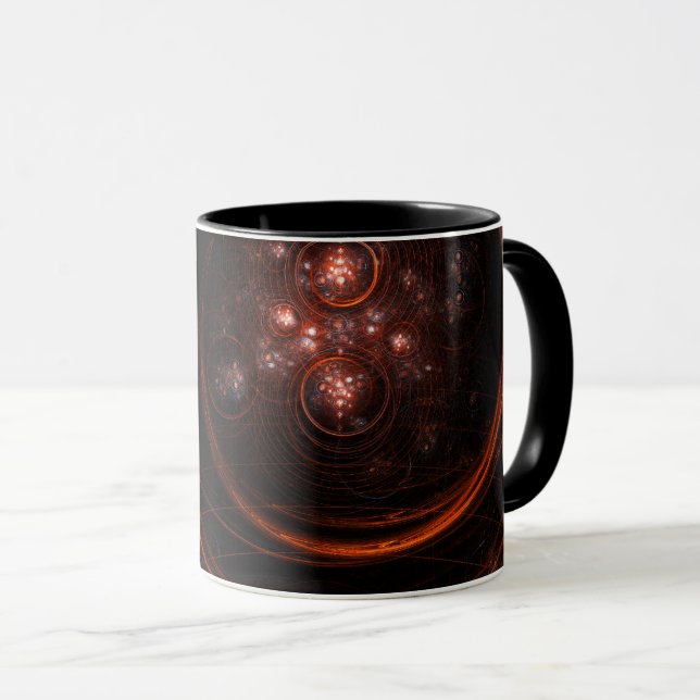 Starlight Abstrakt Coffee Mugg (Framsida höger)