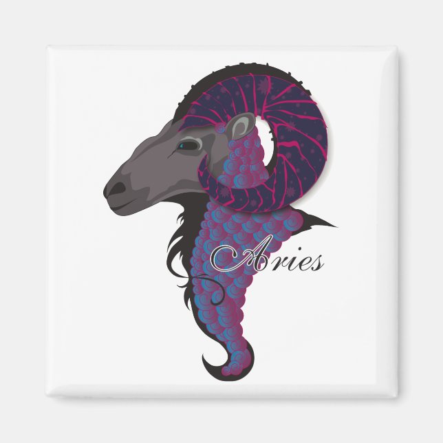 Starlight Aries Magnets Magnet (Framsidan)