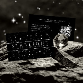 Starlight Black Visitkort