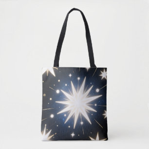 Starlight Bursts,Radiant Cosmic Mönster Tygkasse