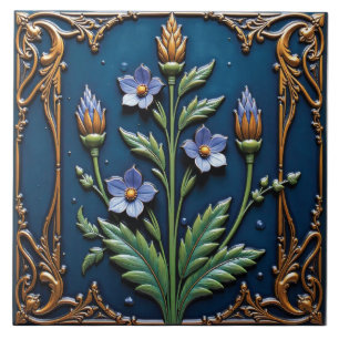 Starlight Deco Flower Kakelplatta