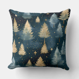 Starlight Evergreen Dreams Botanical Kudde