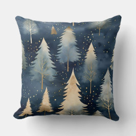 Starlight Evergreen Dreams Botanical Kudde