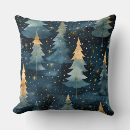 Starlight Evergreen Dreams Botanical Kudde