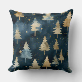 Starlight Evergreen Dreams Botanical Kudde