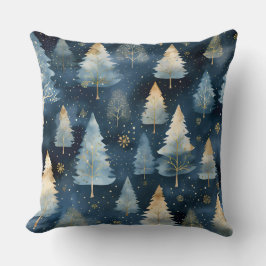 Starlight Evergreen Dreams Botanical Kudde