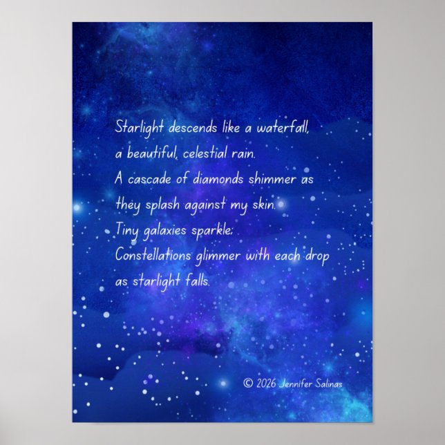 Starlight Falls Affisch (Framsidan)