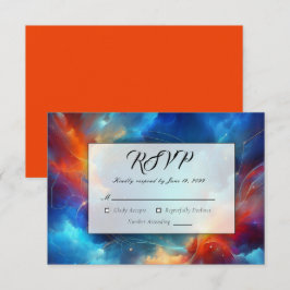 Starlight Fusion of Fire and Ice Bröllop OSA Kort