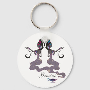 Starlight Gemini Keychain Nyckelring