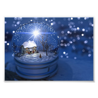 Starlight Globe Photo Print Fototryck