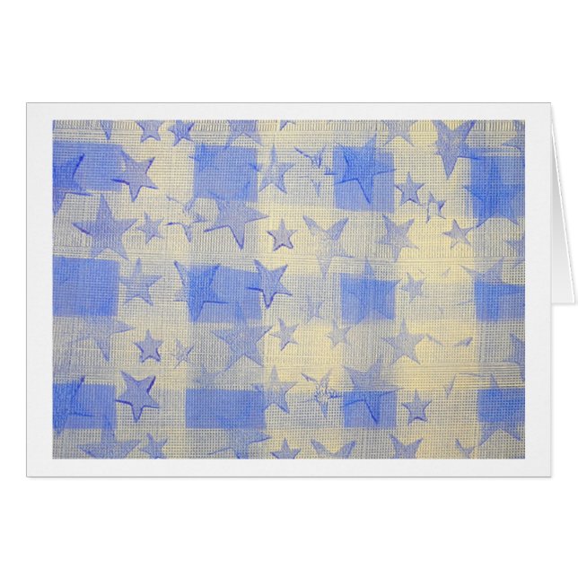 Starlight Hälsningskort (Framsidan Horizontal)
