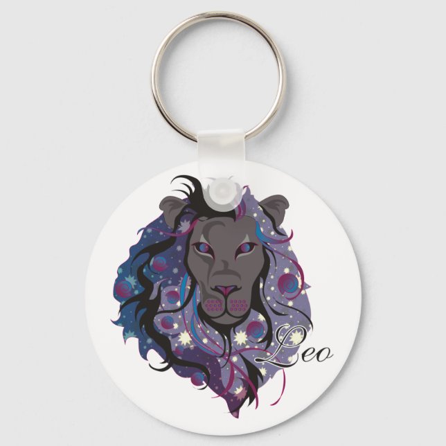 Starlight Leo Keychain Nyckelring (Framsida)