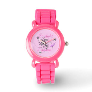 Starlight Lullaby Rosa Glitter Strap Watch Armbandsur