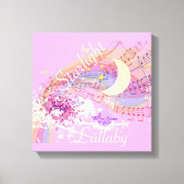 Starlight Lullaby Rosa Wrapped Canvas