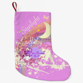 Starlight Lullaby Small Rosa-julklapp Liten Julstrumpa