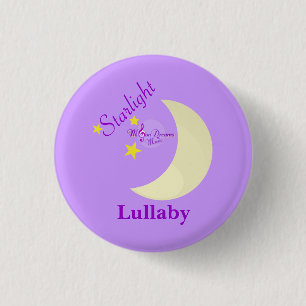 Starlight Lullaby Small Round Button Knapp