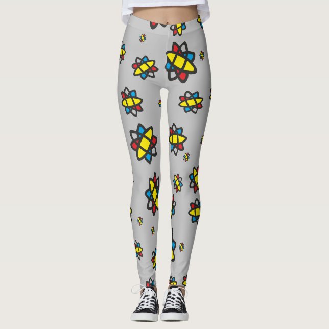 Starlight Nigh-patternbyxor Leggings (Framsida)