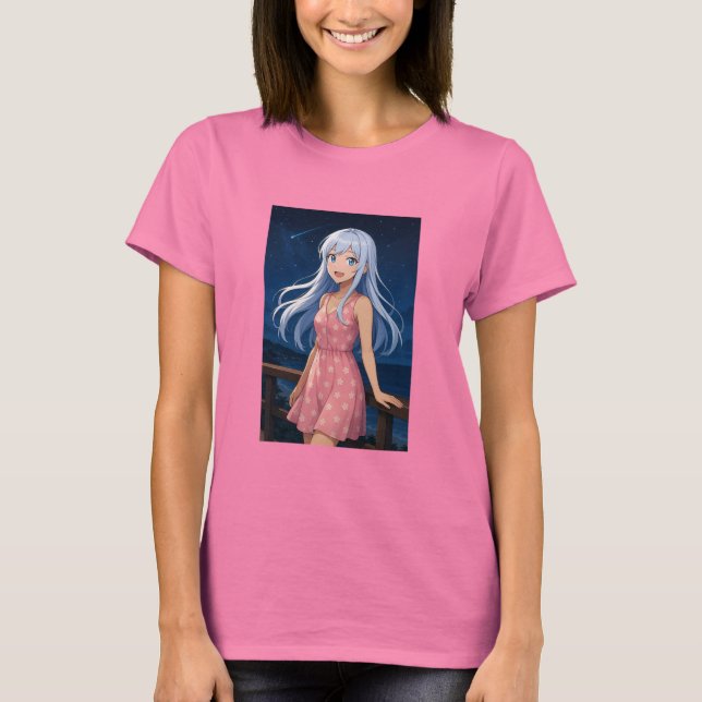 Starlight Nova – Wish Upon the Wave T-Shirt (Framsida)