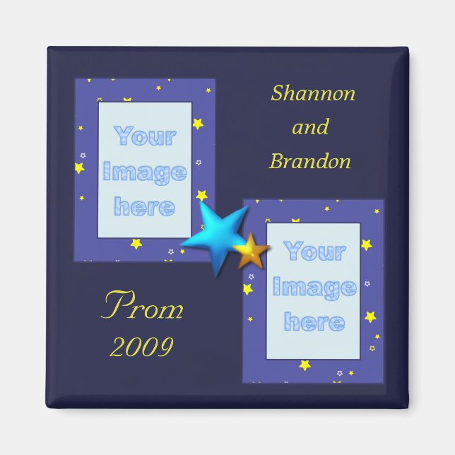Starlight Prom Photo Magnet (Framsidan)