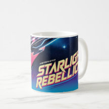 Starlight Rebebell Retro Pop Culture kaffe kopp
