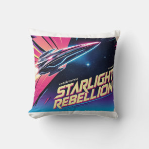 Starlight Rebellion Retro Pop Kultur Poster 80- Kudde