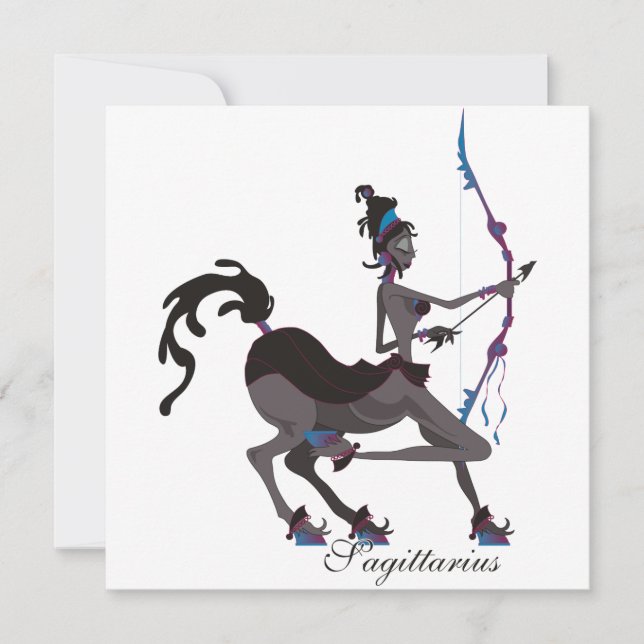Starlight Sagittarius-inbjudningar Inbjudningar (Framsida)