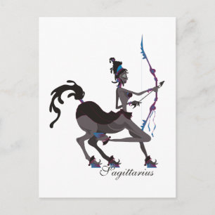 Starlight Sagittarius Postcards Vykort