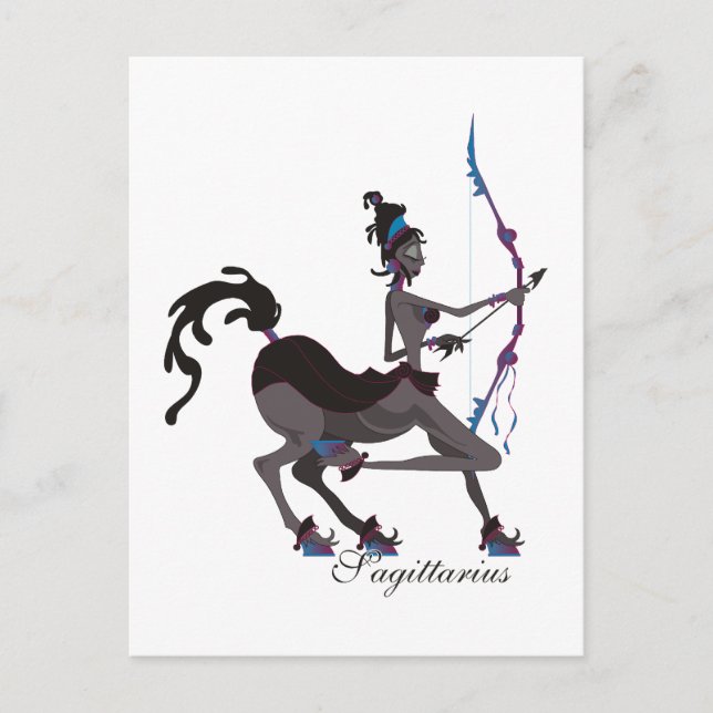 Starlight Sagittarius Postcards Vykort (Framsida)
