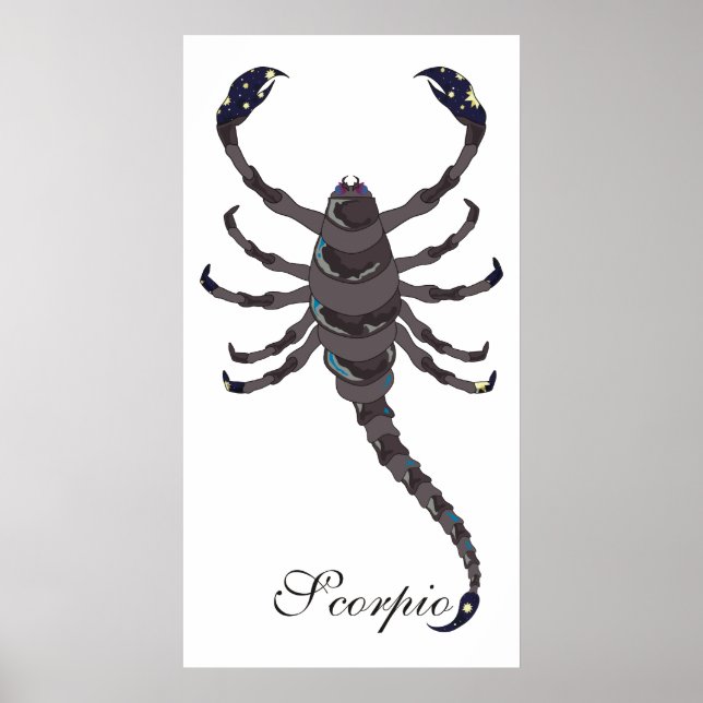 Starlight Scorpio Skriv ut Poster (Framsidan)