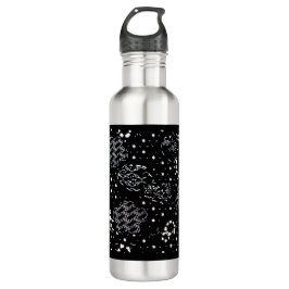 Starlight Silkscreen flask design