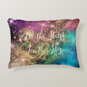 Starlight Sonata: Personlig Starry Creation Prydnadskudde