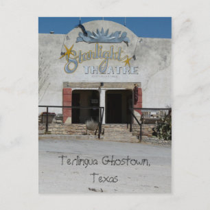 Starlight Theater/Terlingua, Texas Vykort