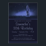 Starlight Wanderer 30års födelsedag Inbjudningar<br><div class="desc">Den här elegantens kallelse till födelsedagskalender innehåller en dam som går genom en ängsskugga som tittar upp på stjärnorna. Perfekt för speciella 30års födelsedag eller födelsedag eller ditt val är att redigera texten för att anpassa den. #födelsedag #celestial #astronomi #stars #himmelsk #himlar #stellar #etheral #inbjudan #inbjudan #elegant #snyggt #personlig #stil...</div>