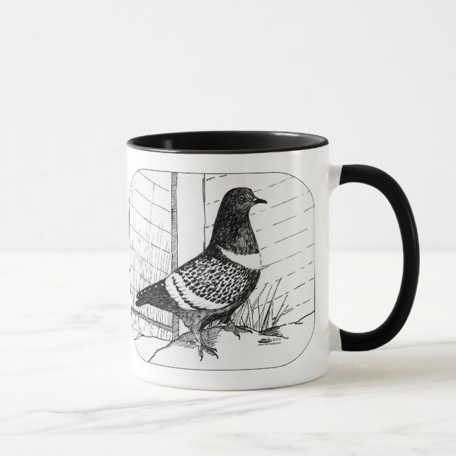Starling Pigeon 1973 Mugg (Höger)