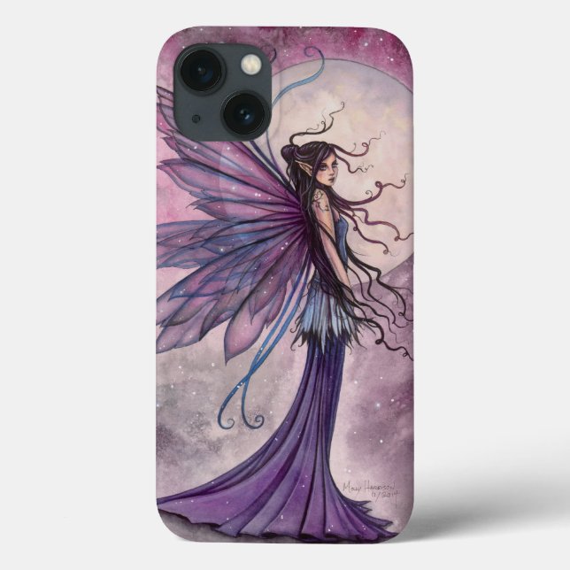 Starlit Ametyst Fairy Mystical Fantasy Art (Baksida)