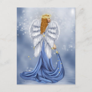 Starlit Angel Vykort