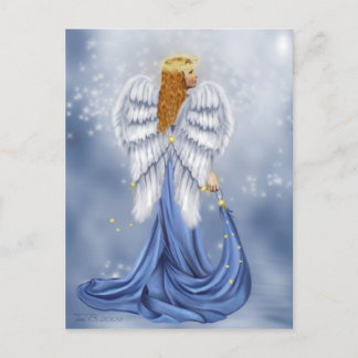 Starlit Angel Vykort