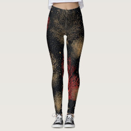Starlit Desert Bushs - Leggings