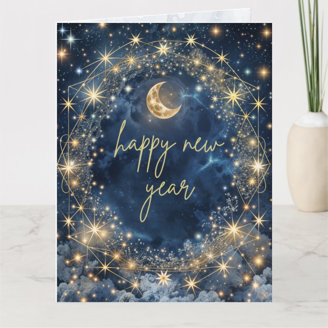 Starlit Dreams & New Beginnings Kort (Framsida)